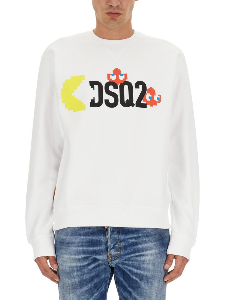DSQUARED X PAC-MAN SWEATSHIRT