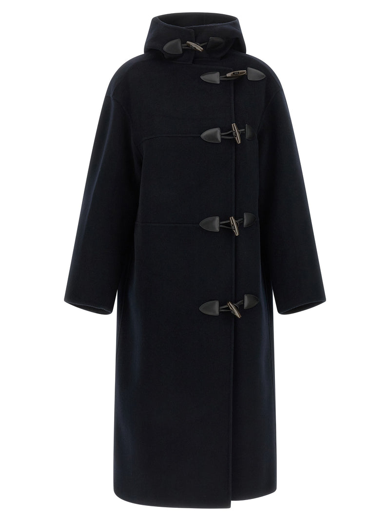 'Duffle' reversible coat with alamari