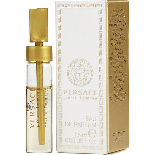 VERSACE POUR FEMME - EAU DE PARFUM VIAL ON CARD