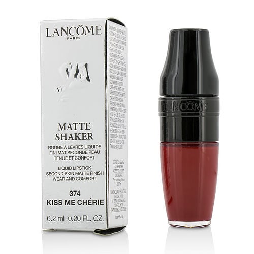 LANCOME - Matte Shaker Liquid Lipstick - # 374 Kiss Me Cherie  --6.2ml/0.2oz