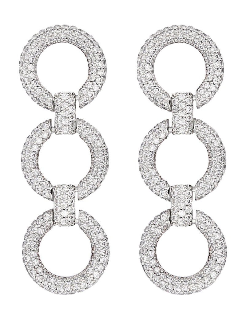 EARRINGS WITH CRYSTALS