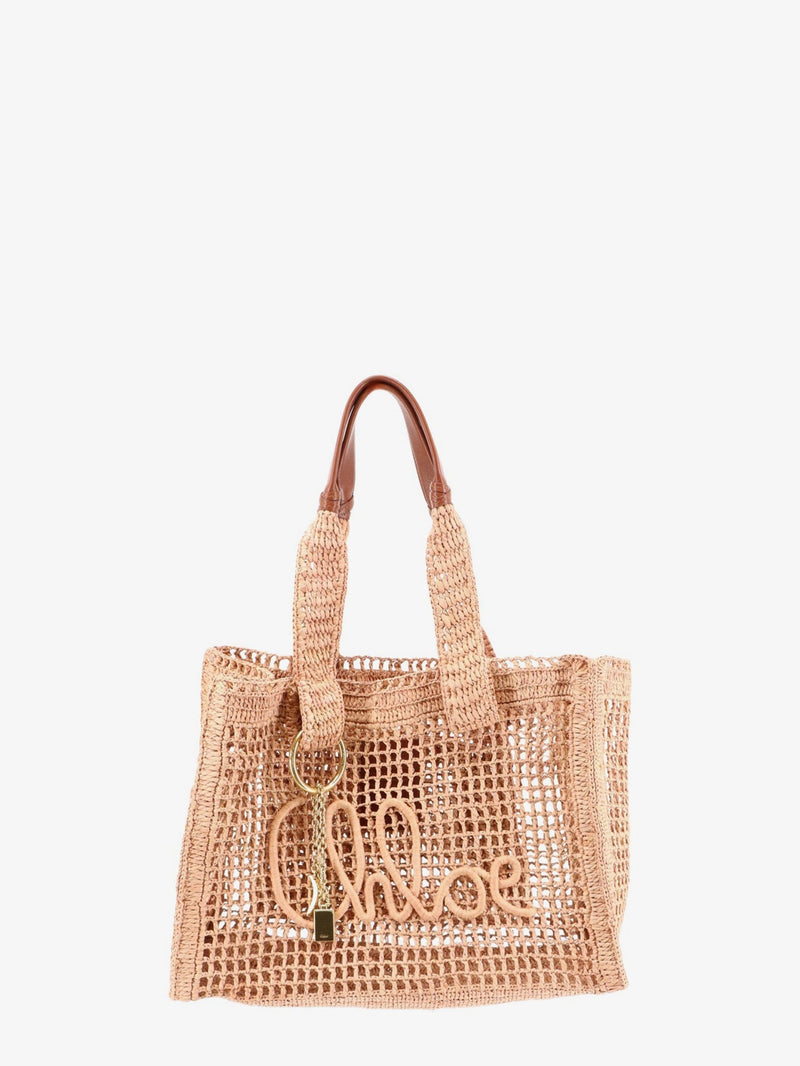 East-West Summer Banana Raffia Shoulder Bag