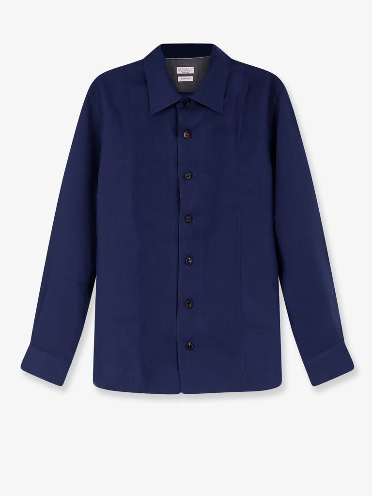 Easy fit linen shirt
