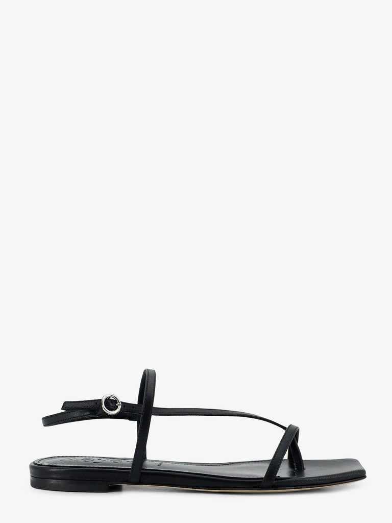 Ella flat leather sandals