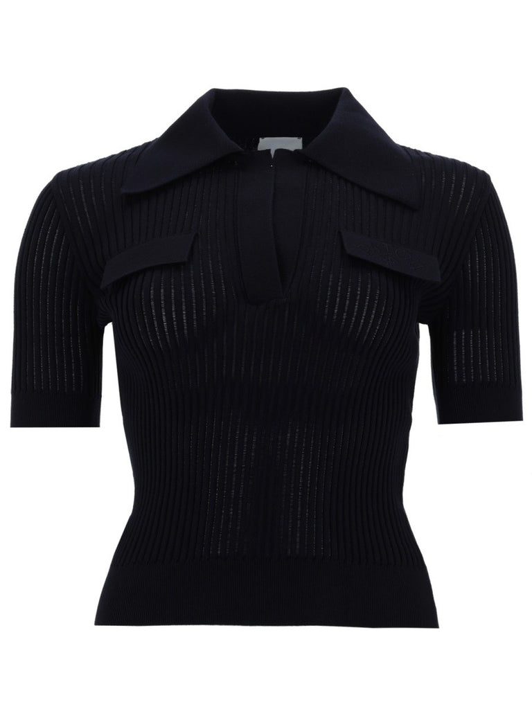 EMBROIDERED COTTON POLO SHIRT