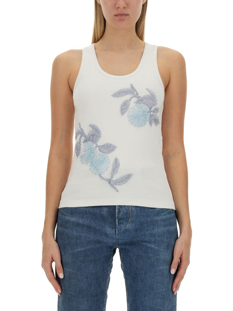 EMBROIDERED COTTON TOP