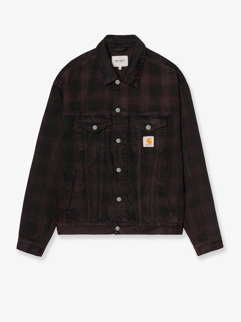 Everson denim jacket with front logo