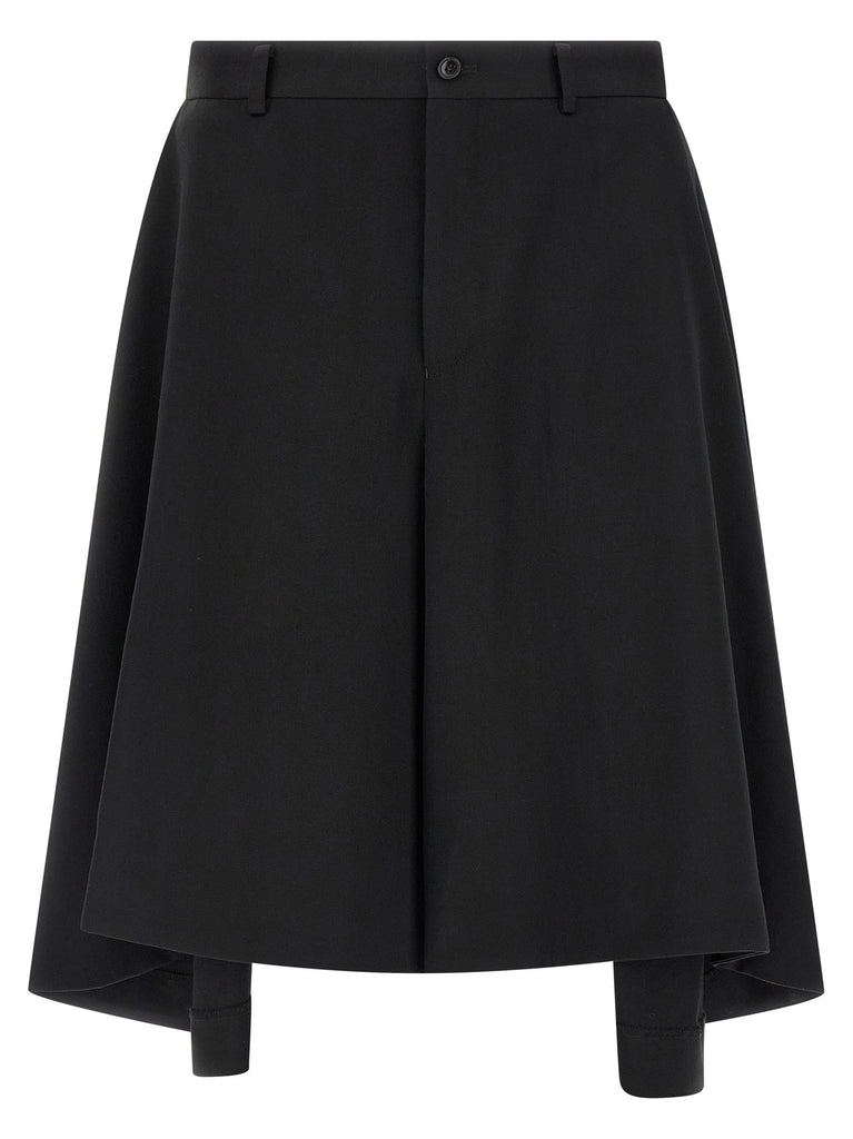 Extra loose leg bermuda shorts
