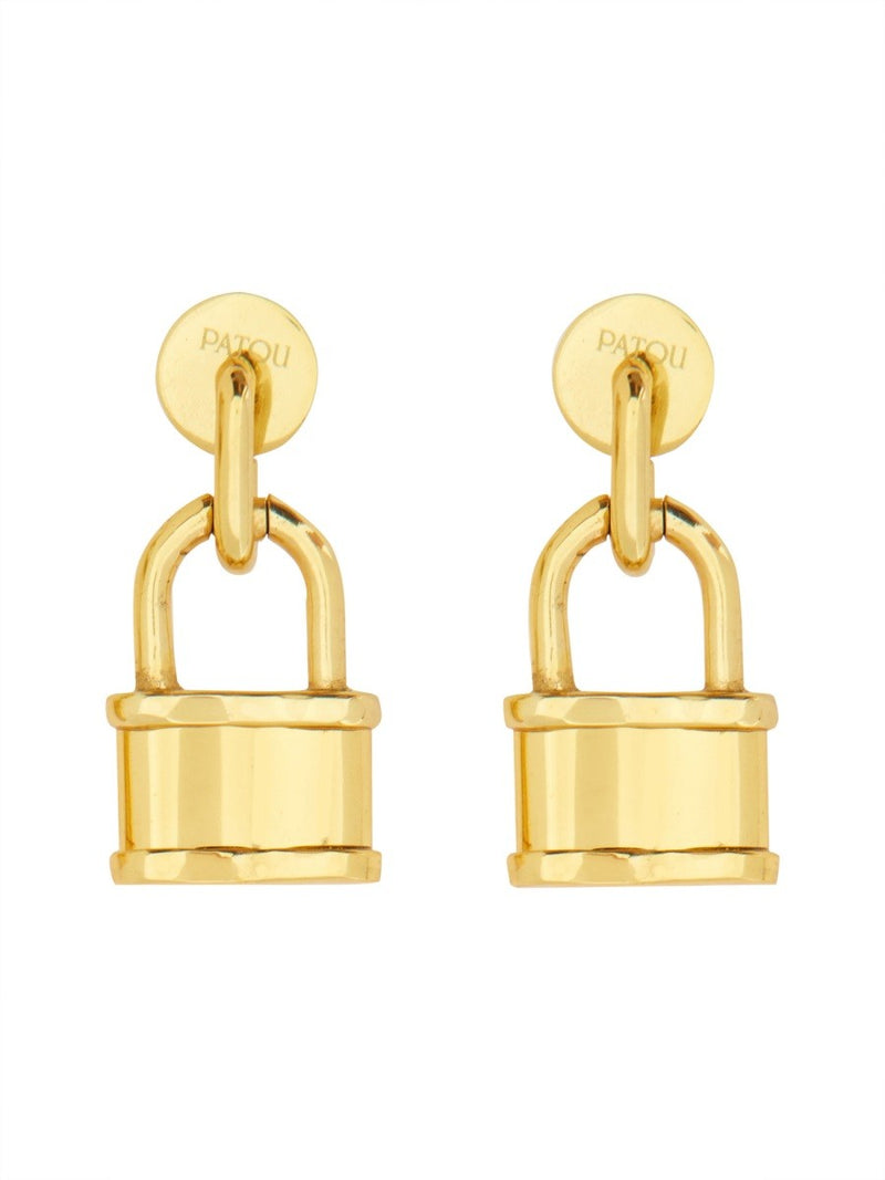 EXTRA SMALL EARRINGS WITH PADLOCK