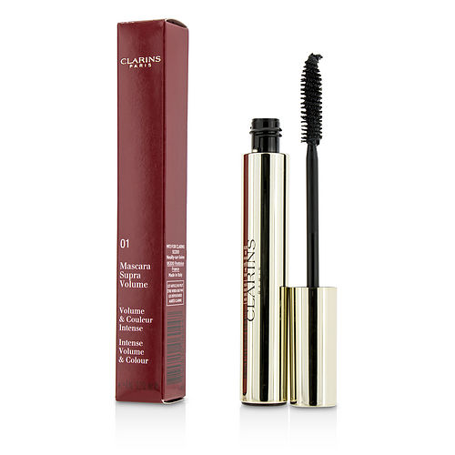 Clarins - Supra Volume Mascara - # 01 Intense Black  --8ml/0.2oz