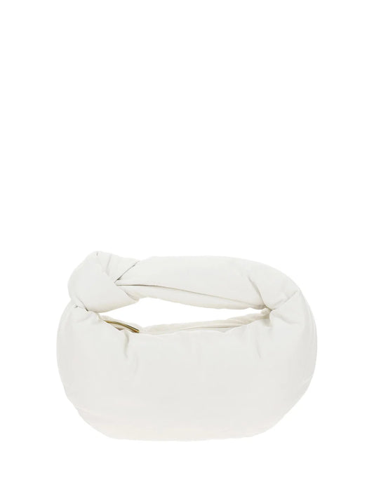 BOTTEGA VENETA  Mini Jodie Top Handle Bag in White