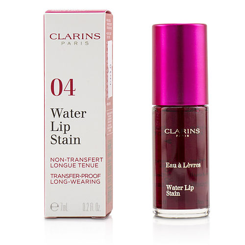 Clarins - Water Lip Stain - # 04 Violet Water  --7ml/0.2oz