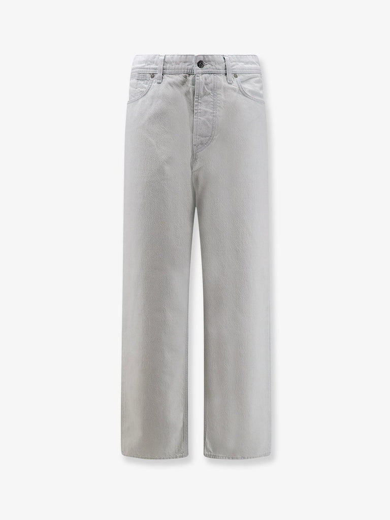 Faded effect jeans