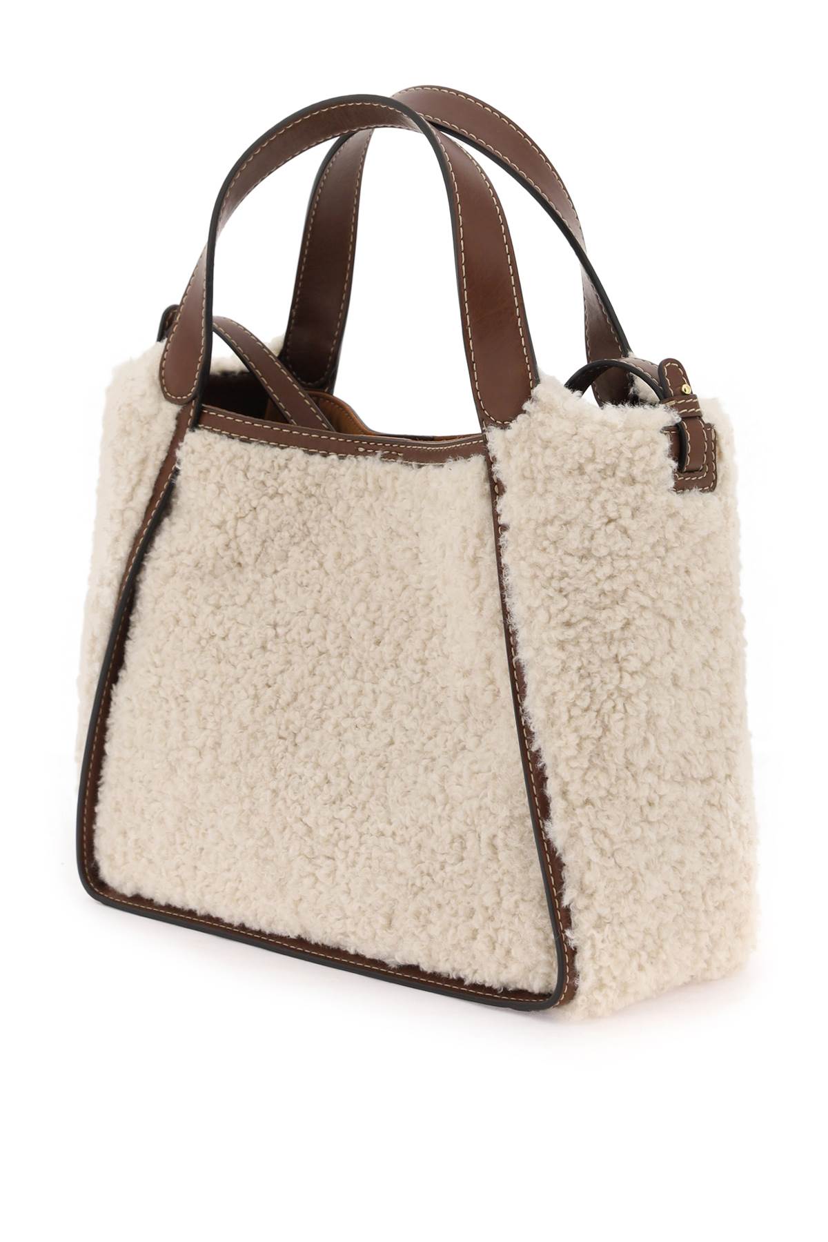 Stella Mc Cartney Tedyd Crossbody Bag   Beige