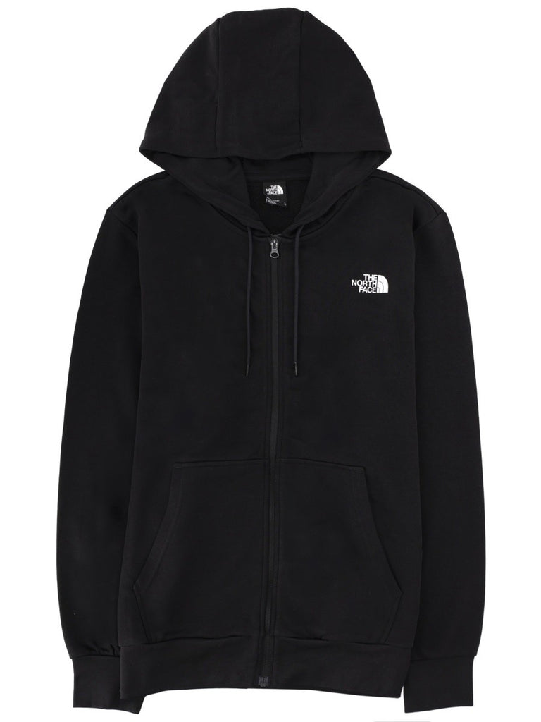 FELPA CON LOGO E ZIP