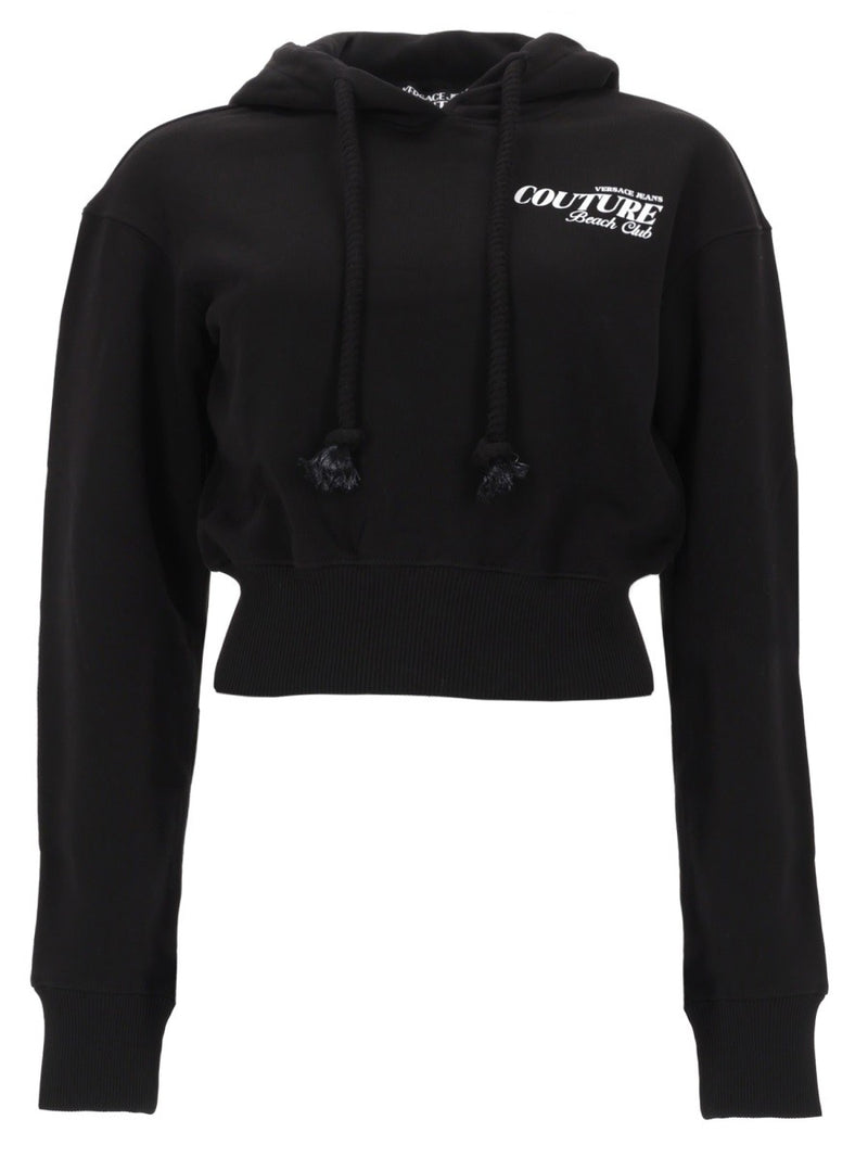 FELPA CROP CON LOGO