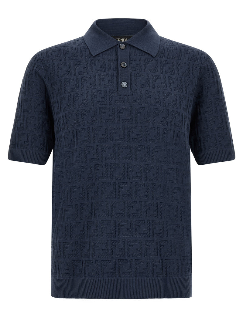 FF cotton polo shirt