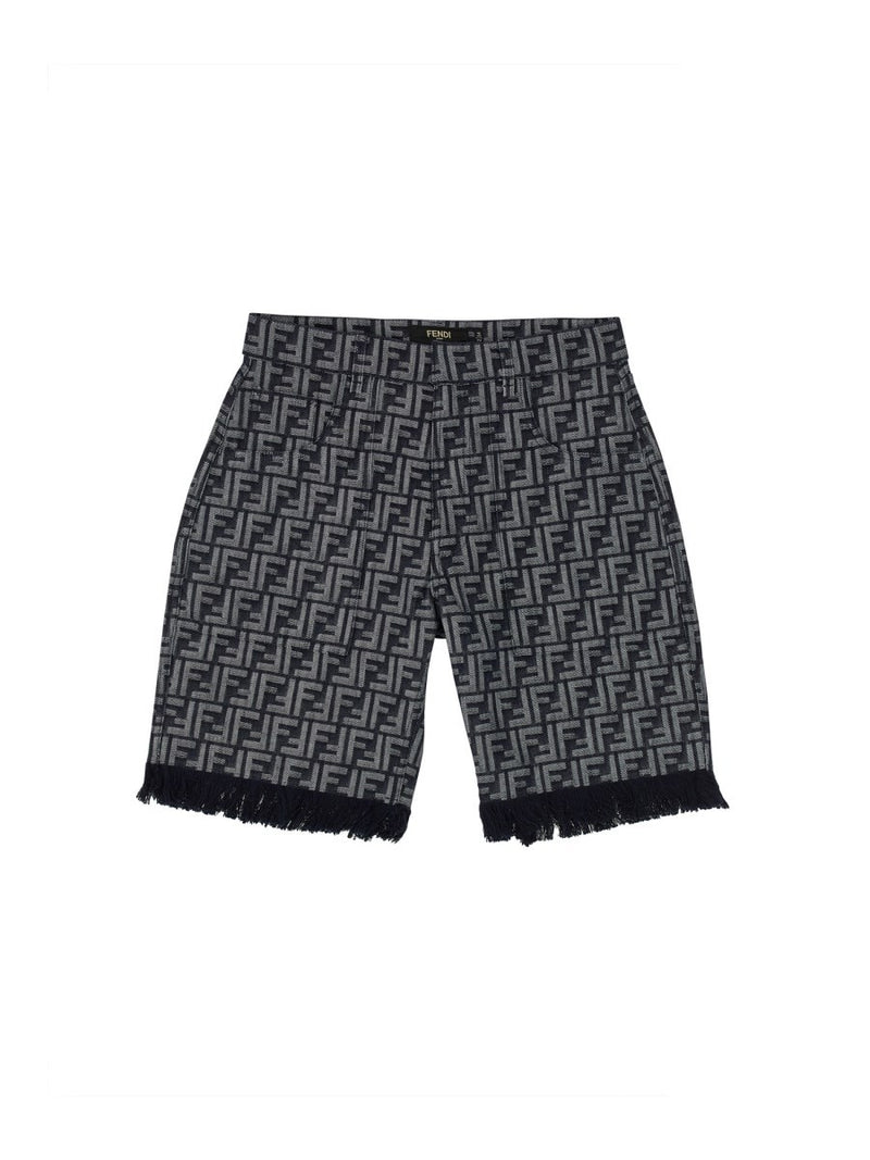 FF DENIM BERMUDA SHORTS