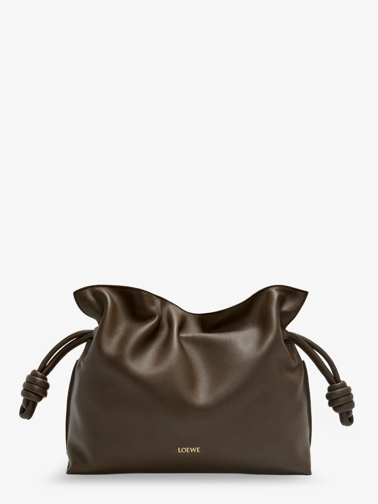 Flamenco leather clutch bag