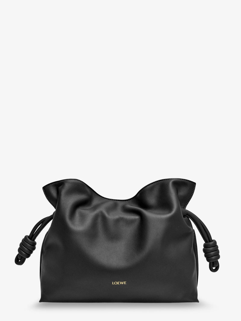 Flamenco leather clutch bag