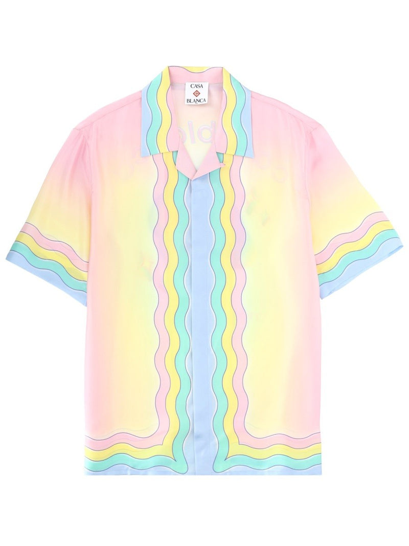 "FLAMING TENNIS BALL" SHIRT