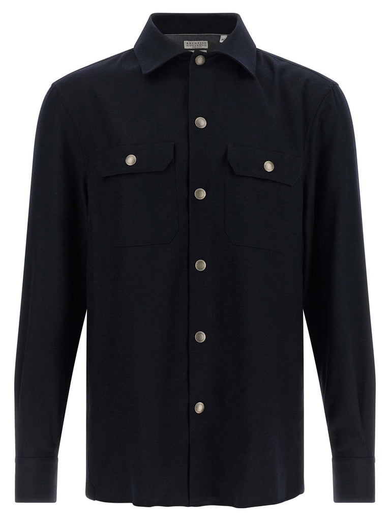 Flannel overshirt