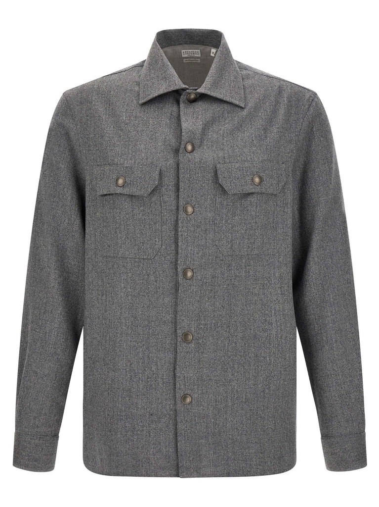 Flannel overshirt