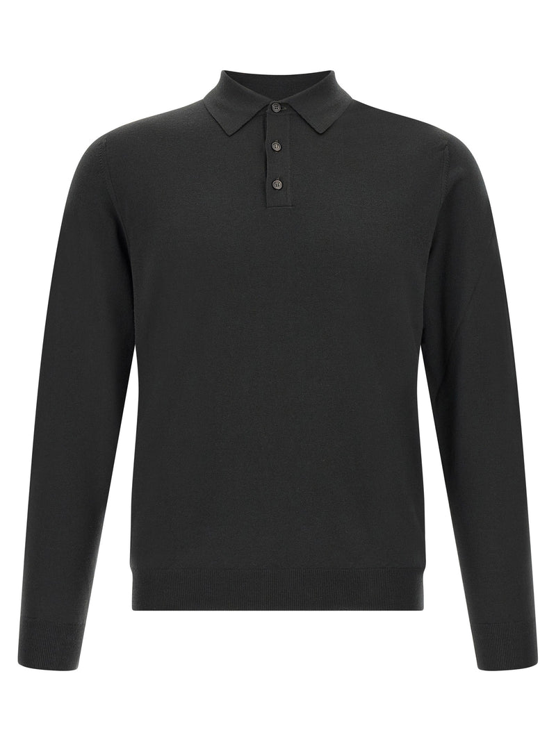 Flexwool wool polo shirt
