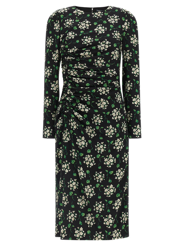 Flower print dress