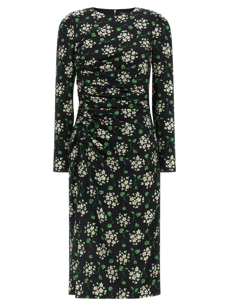 Flower print dress