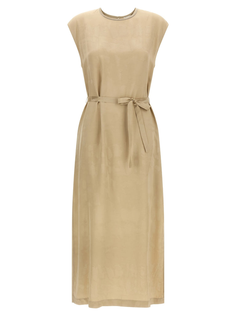Fluid viscose dress