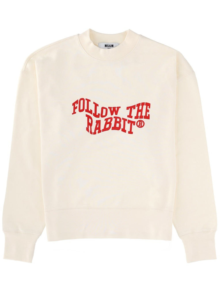 "FOLLOW THE RABBIT" SWEATSHIRT