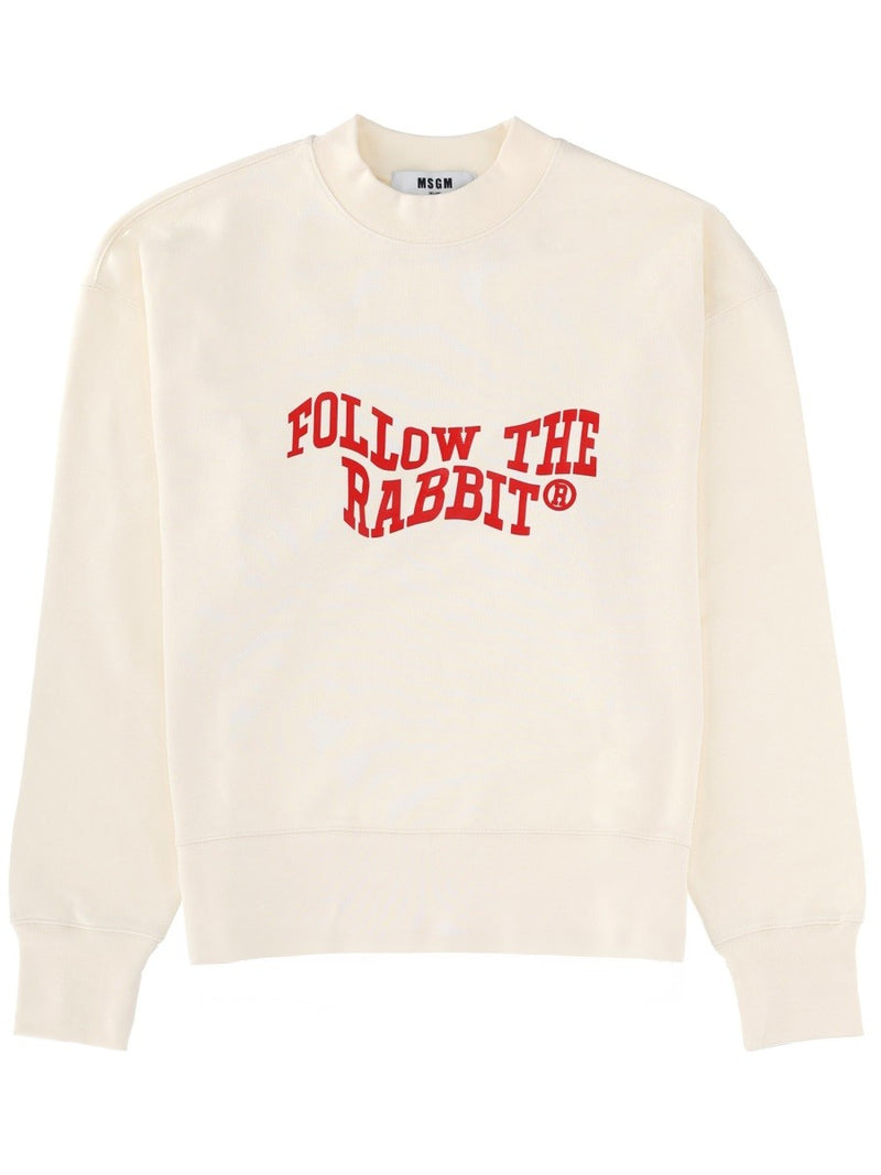 "FOLLOW THE RABBIT" SWEATSHIRT