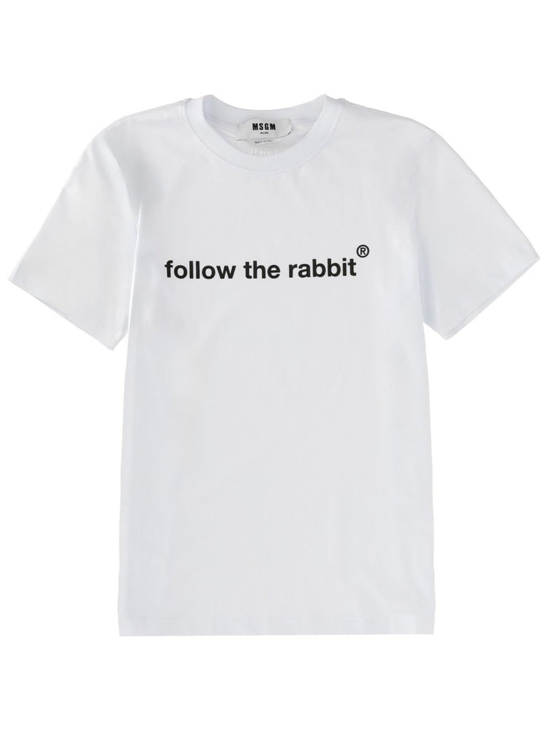 "FOLLOW THE RABBIT" T-SHIRT
