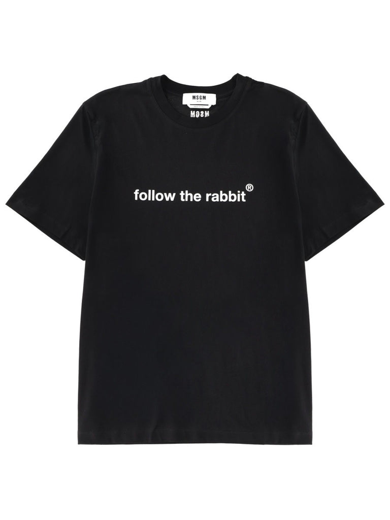 "FOLLOW THE RABBIT" T-SHIRT