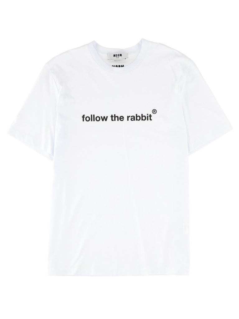 "FOLLOW THE RABBIT" T-SHIRT