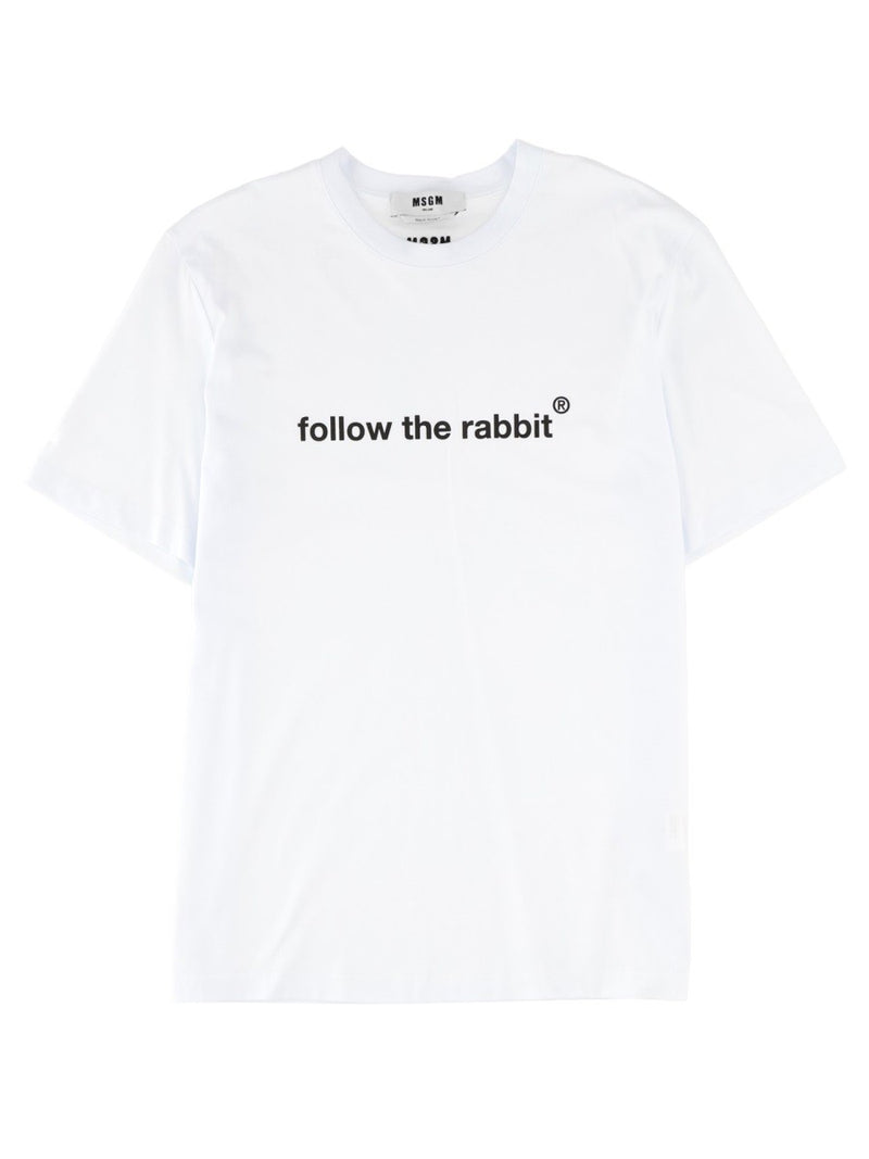 "FOLLOW THE RABBIT" T-SHIRT
