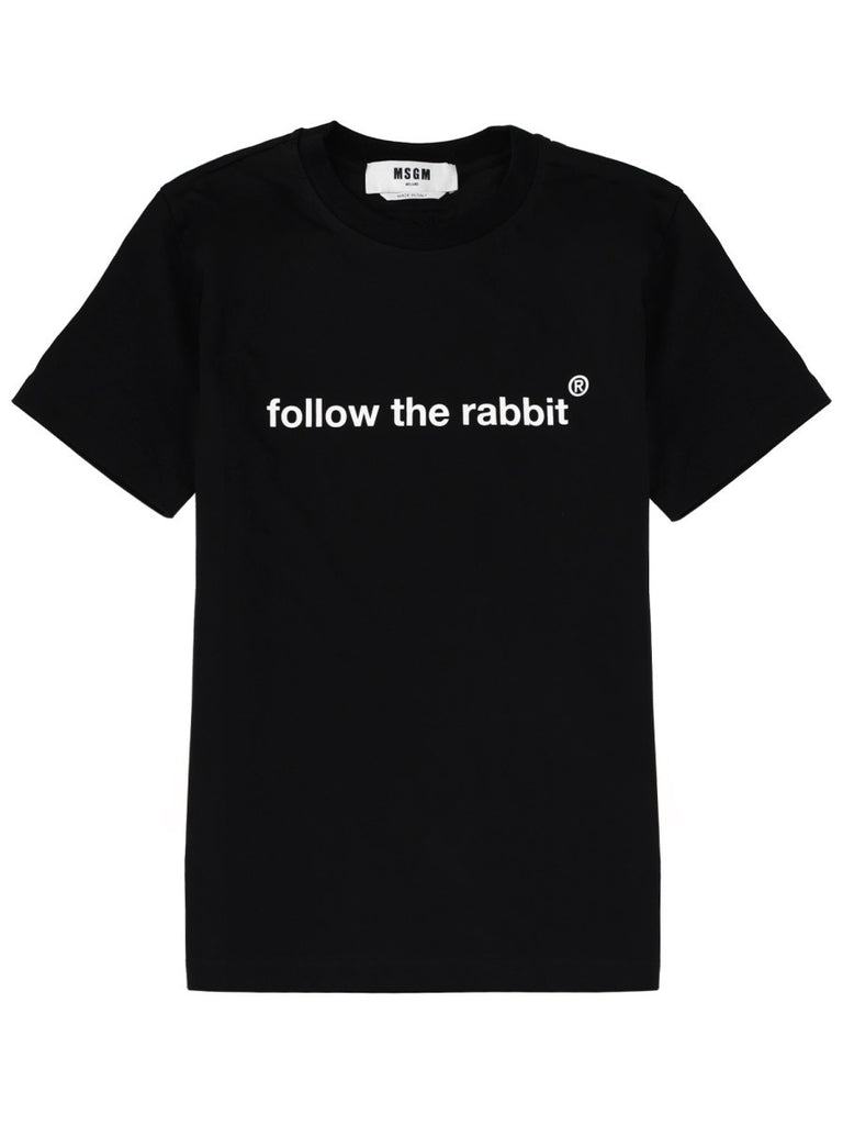 "FOLLOW THE RABBIT" T-SHIRT
