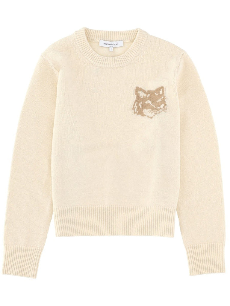 "FOX HEAD" SWEATER