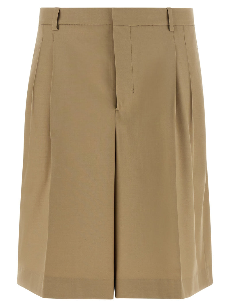 Fresh wool bermuda shorts