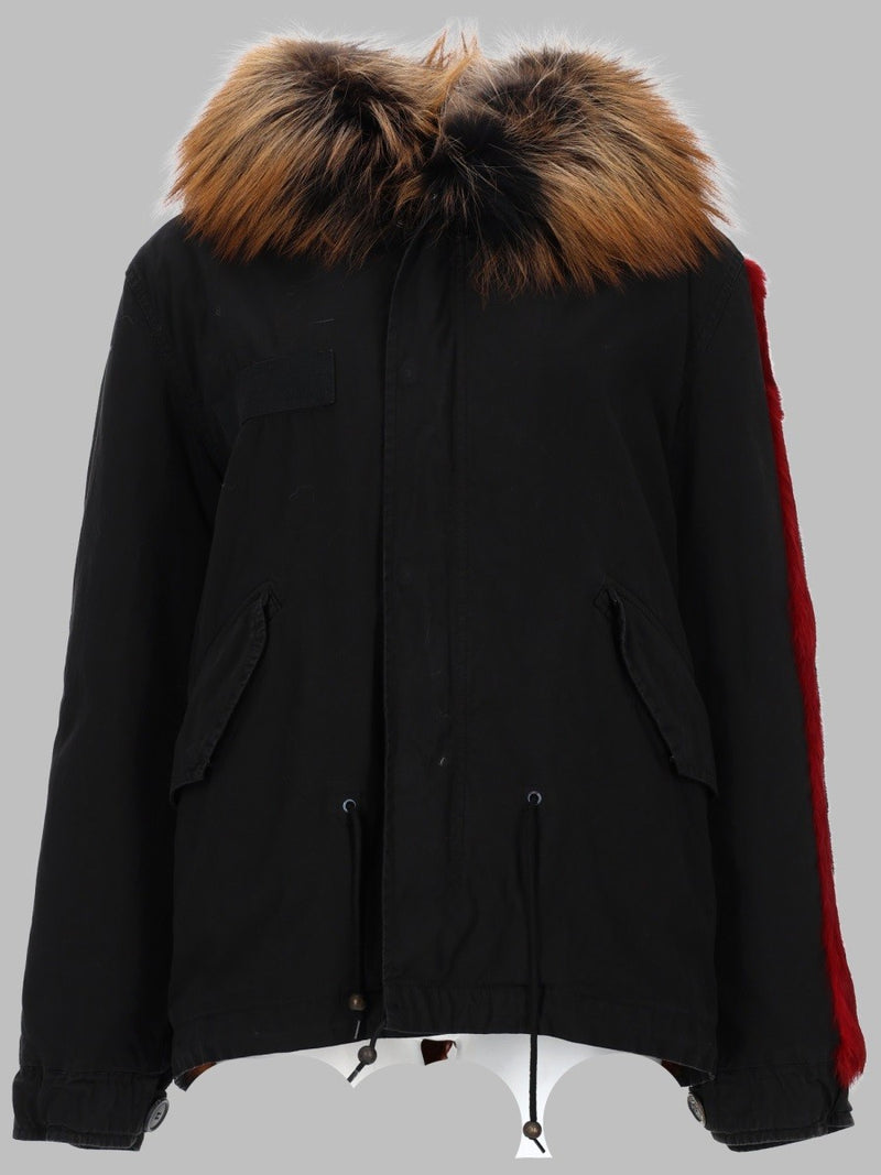PARKA CON INSERTI IN PELLICCIA