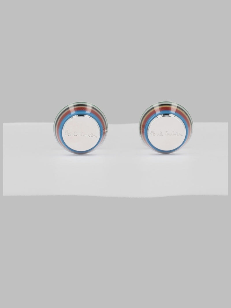 GEMELLI "SIGNATURE STRIPE" CON LOGO
