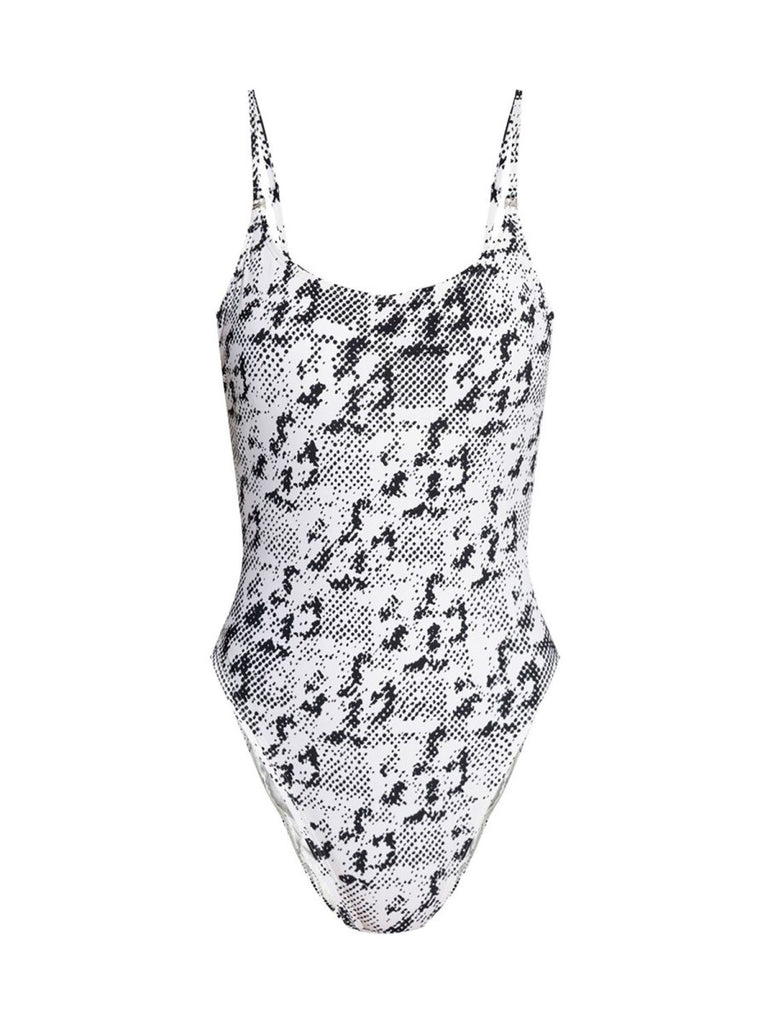 "GEMINI LINK" ONE-PIECE SWIMSUIT