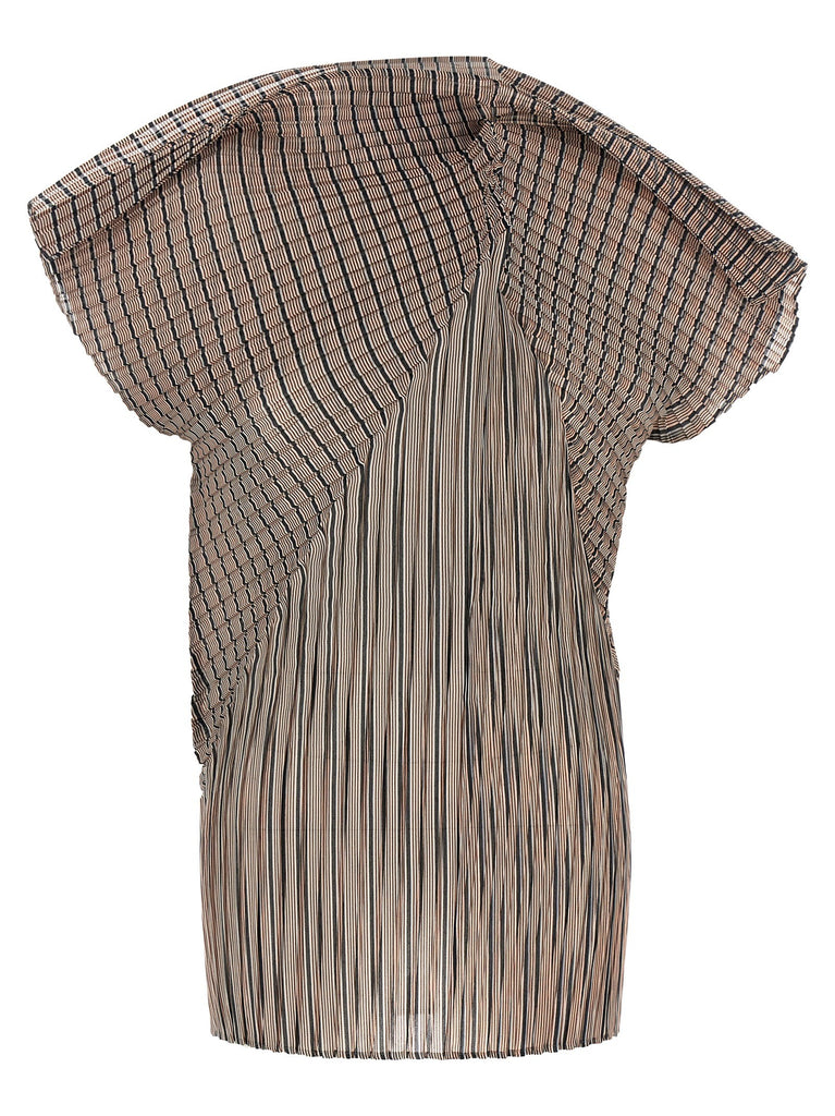 'Generic Stripes (Machine Pleats)' top