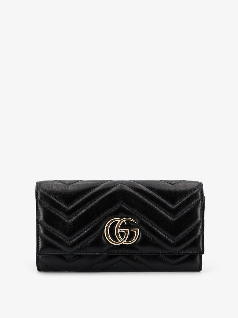 GG Continental Leather Wallet