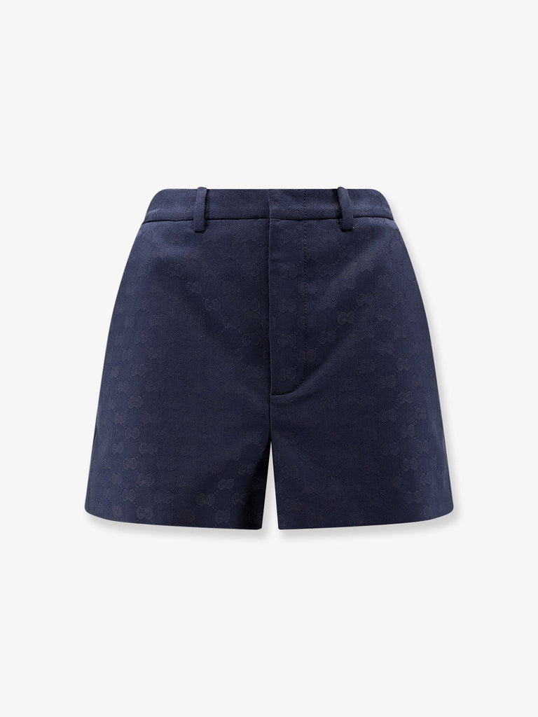 GG cotton blend shorts