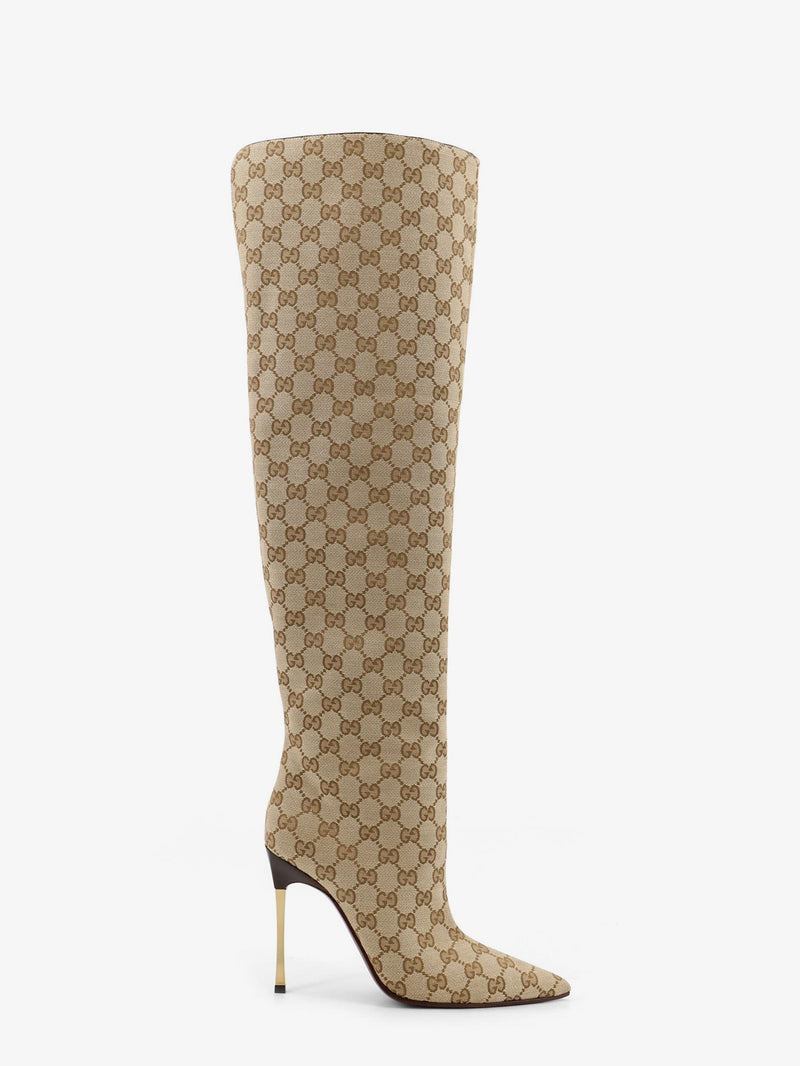 GG Fabric Cuissardes Boots