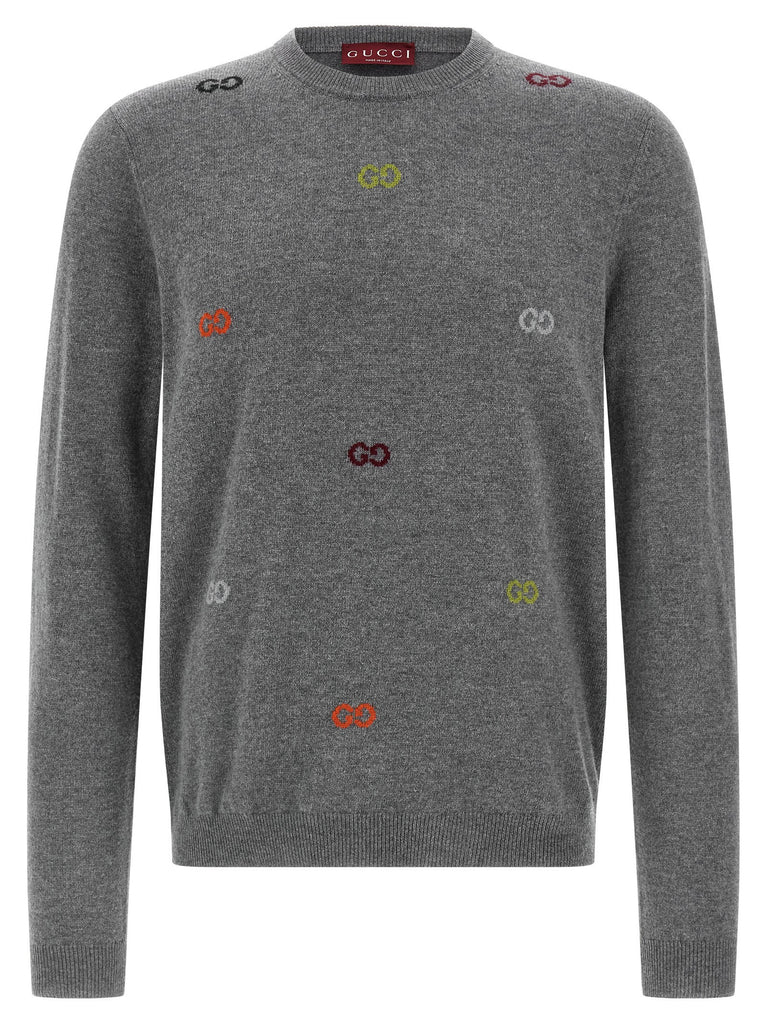GG intarsia sweater