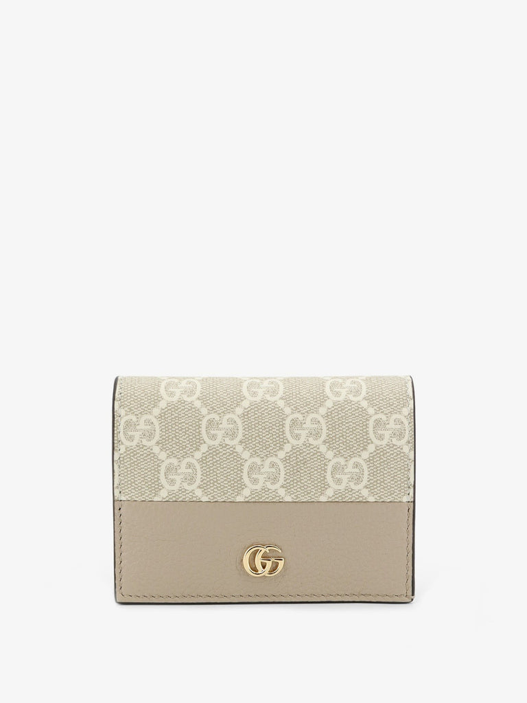 GG Marmont bicolor leather wallet
