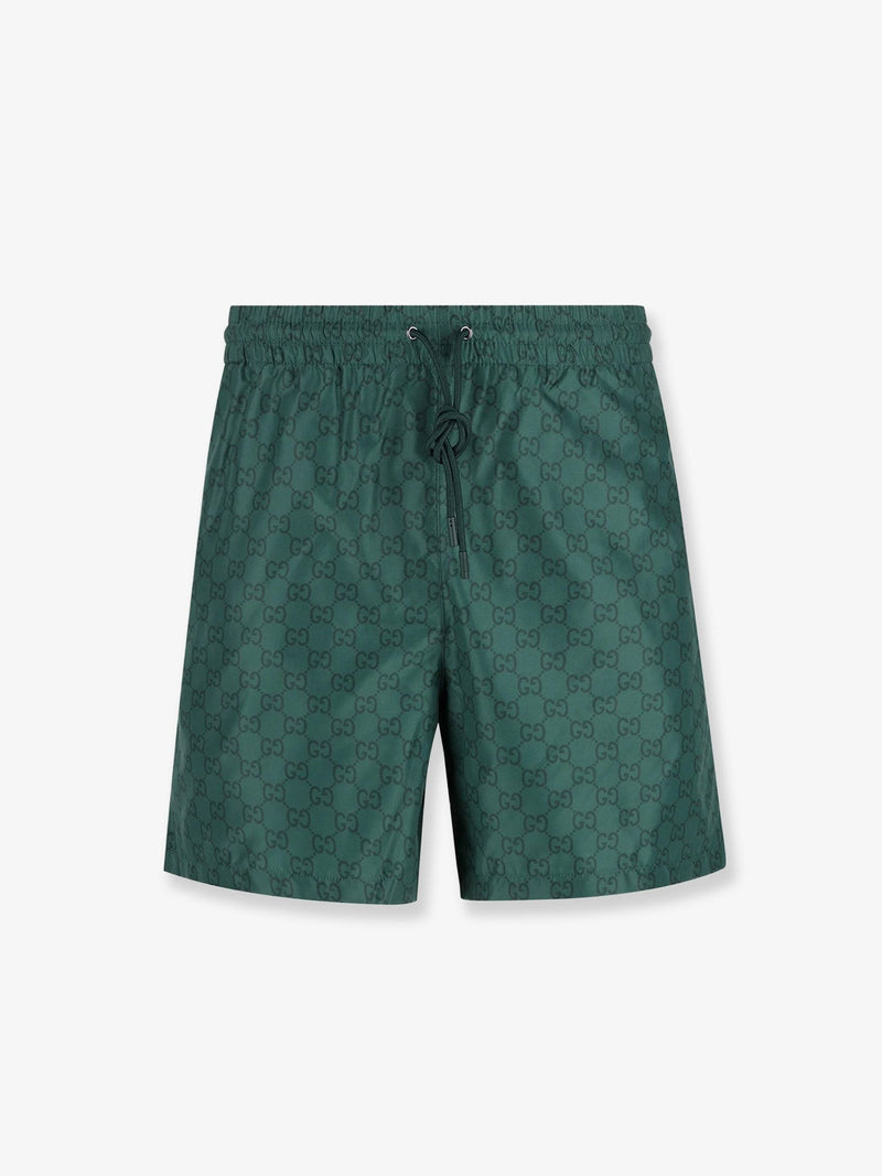 GG nylon swim trunks